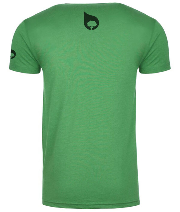 without trees we'd be naked tshirt green back