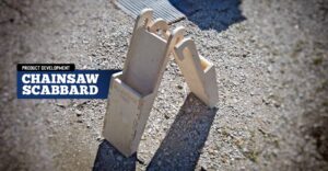 Plywood Chainsaw Scabbard