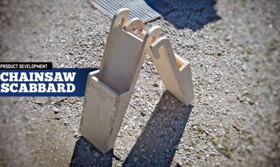 Plywood Chainsaw Scabbard