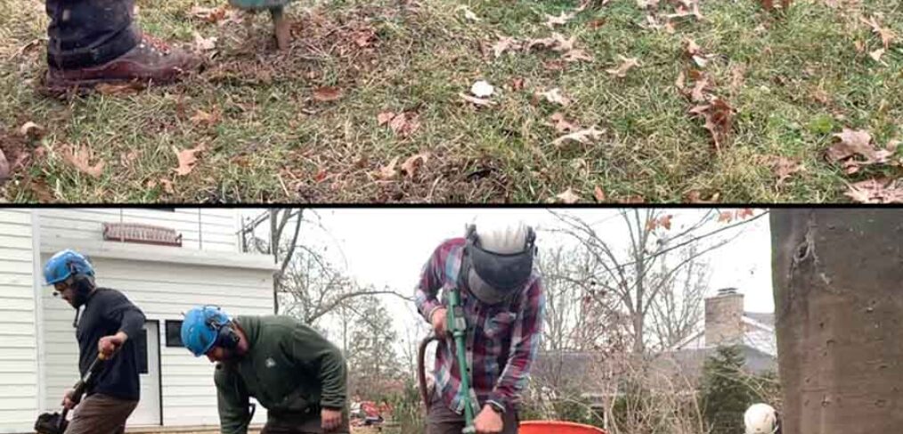 air knife soil aeration