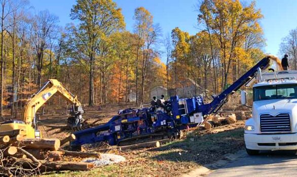 Land Clearing for a Real Estate Subdivision