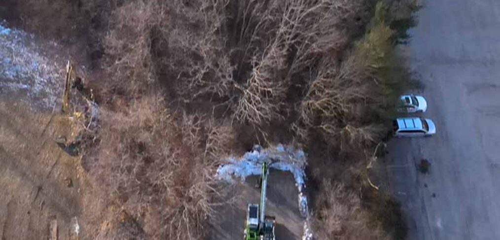video thumbnail of land clearing video